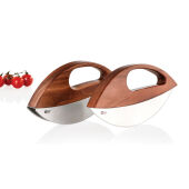 AdHoc Wave Universeel hakmes en pizzasnijder, bruin