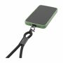 Lanyard 2-in-1 GRS RPET Load & Sync USB Cable - zwart Lanyard 2-in-1 GRS RPET Load & Sync USB Cable - zwart