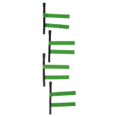 Black / Green