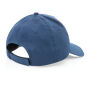 Impact AWARE™ 5 panel 190gr gerecycled katoenen cap, donkerblauw