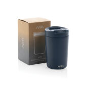 Avira Alya RCS gerecycled roestvrijstalen beker 300ML, donkerblauw