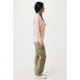 IQONIQ Etosha lichtgewicht gerecycled katoen sweater, peach nectar (S)