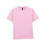Adult light cotton T-shirt light pink M