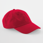 Low Profil pet met 6 panelen. Classic Red One Size