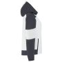 Softshell Capuchon Bicolor Redefined Dames 406119 White-Anthracite XXL