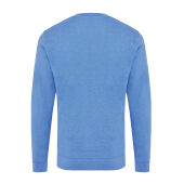 IQONIQ Denali gerecycled katoen sweater ongeverfd, heather blue (XXS)