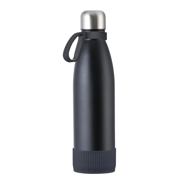 Fles RETUMBLER-myTOULON - donkergrijs, zwart, zilver Fles RETUMBLER-myTOULON - donkergrijs, zwart, zilver