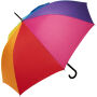 Sarah 23" automatische stormparaplu - Regenboogkleuren
