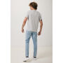 IQONIQ Brett gerecycled katoen t-shirt, light heather grey (XXS)