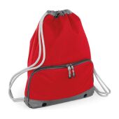 ATHLEISURE GYMSAC, CLASSIC RED, One size, BAG BASE