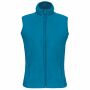 Bodywarmer van microfleece dames tropical blue 3XL