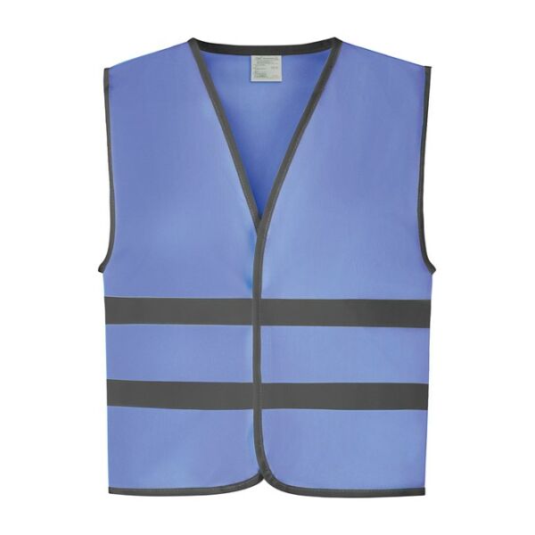 Gilet with Reflective Hem & Strips