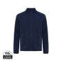 IQONIQ Talung gerecycled polyester fleece jas met rits, donkerblauw (XXS)
