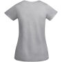 Breda biologisch katoenen dames T-shirt met korte mouwen - Marl Grey - 2XL