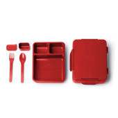 COMIX 1,3 liter lunchbox van PP - rood