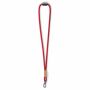 Polyester koord-keycord met bamboe plaatje