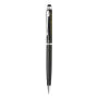 Deluxe touchscreen pen, zwart, zilver
