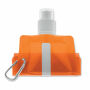GATES - Opvouwbare drinkfles - Transparant Oranje