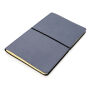 Moderne deluxe softcover notitieboek A5, donkerblauw