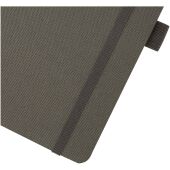 Honua A5 notitieboek van gerecycled papier met gerecyclede PET cover - Schemergrijs