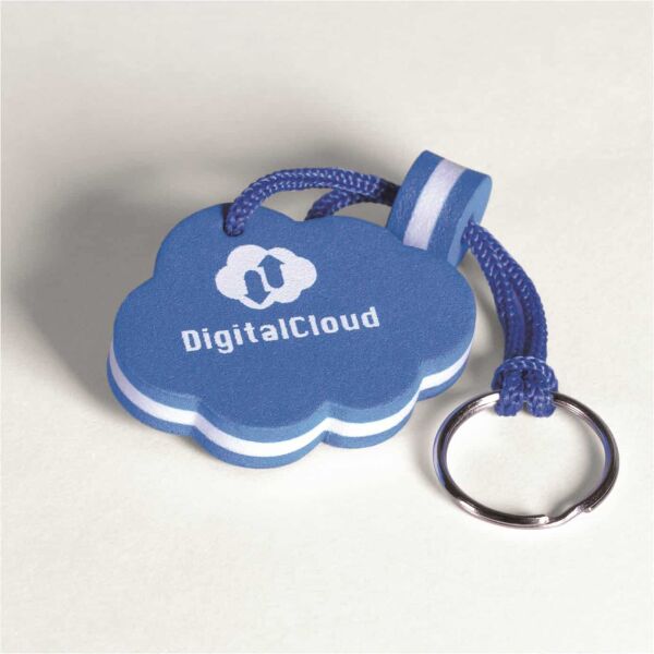 Drijvende sleutelhanger eigen vorm Drijvende sleutelhanger eigen vorm