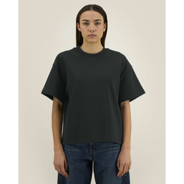 Hazener - Het unisex relaxed interlock T-shirt Hazener - Het unisex relaxed interlock T-shirt