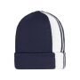 Winter Beanie navy/white