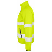 1202 Hi-vis softshell jacket geel xs