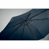 SEATTLE - 21 inch RPET paraplu set - Blauw