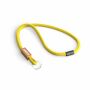 Polyester koord-keycord met bamboe plaatje