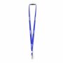 Polyester tubulaire keycord met metalen klem