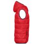 Men's Down Vest red/navy S Men's Down Vest red/navy S