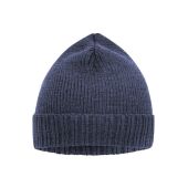 Basic Knitted Beanie denim-melange