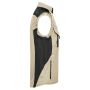 Workwear Softshell Vest - STRONG - stone/black 6XL