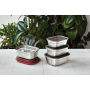 Black+Blum Mealprep Box Set 3 stuks Klein, Middel, Groot, grijs