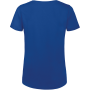 Organic Cotton Inspire Crew Neck T-shirt / Woman Royal Blue S Organic Cotton Inspire Crew Neck T-shirt / Woman Royal Blue S