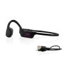 Urban Vitamin Glendale RCS gerecycled plastic hoofdtelefoon, zwart