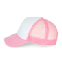 Trucker - Pet 5 panelen White / Aurora Pink One Size