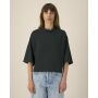 Stella Raya - Het dames cropped T-shirt van gerecycled katoen - XS