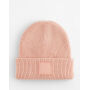 Kids Deep Cuffed Tonal Patch Beanie - Peach - 3-8 YRS Kids Deep Cuffed Tonal Patch Beanie - Peach - 3-8 YRS