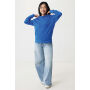 IQONIQ Yengo recycled katoen hoodie met steekzakken, royal blue (L)