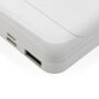 RCS gerecycled plastic 5.000 mAh powerbank, wit