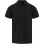 Beryl 220 g/m² unisex OCS gecertificeerde organische gerecyclede polo met korte mouwen - Zwart - XS Beryl 220 g/m² unisex OCS gecertificeerde organische gerecyclede polo met korte mouwen - Zwart - XS