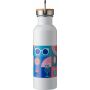 RVS drinkfles Poppy zwart