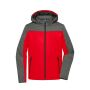 Men's Winter Jacket red/anthracite-melange XXL