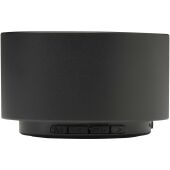 Ankaa 3W gerecycleerde aluminium draadloze Bluetooth®-speaker - Zwart