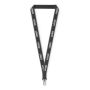 Polyester lanyard met reflecterende draden