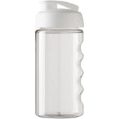 H2O Active® Bop 500 ml sportfles met flipcapdeksel - Transparent/Wit