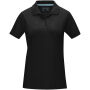 Graphite short sleeve women’s organic polo - Black - XS Graphite short sleeve women’s organic polo - Black - XS