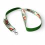 Polyester keycord met gesublimeerde satijnen overlay
